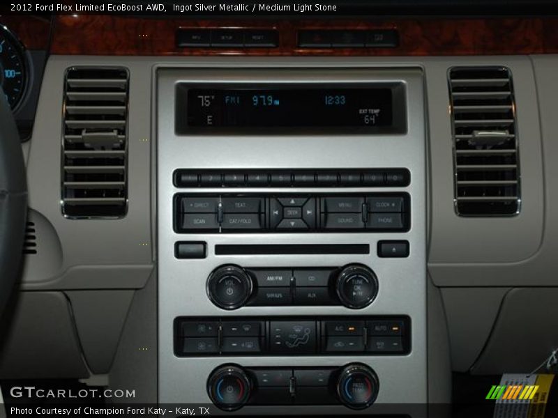 Ingot Silver Metallic / Medium Light Stone 2012 Ford Flex Limited EcoBoost AWD