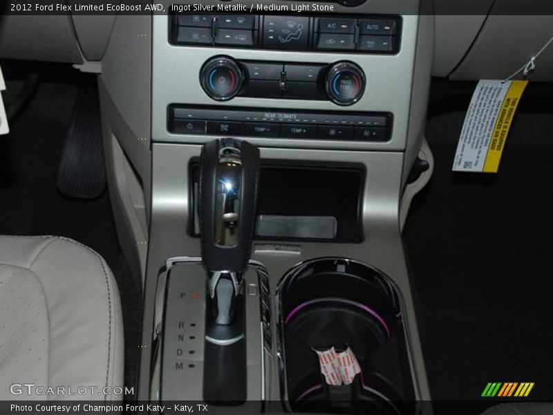 Ingot Silver Metallic / Medium Light Stone 2012 Ford Flex Limited EcoBoost AWD