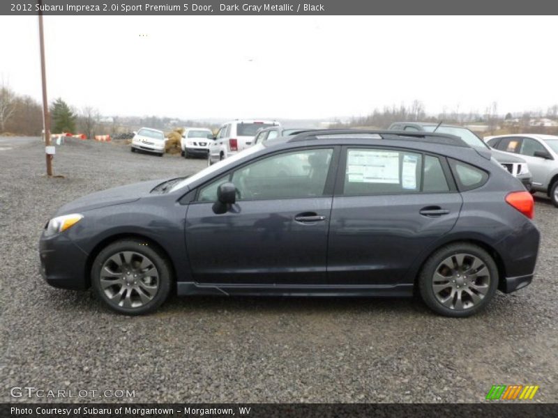 2012 Impreza 2.0i Sport Premium 5 Door Dark Gray Metallic