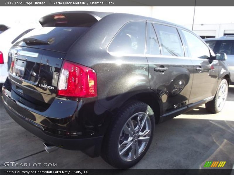 Tuxedo Black Metallic / Charcoal Black 2012 Ford Edge Limited