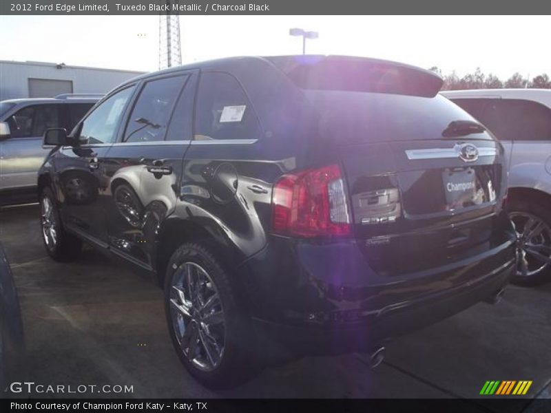 Tuxedo Black Metallic / Charcoal Black 2012 Ford Edge Limited