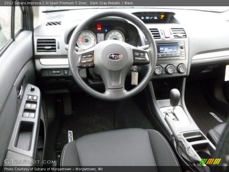  2012 Impreza 2.0i Sport Premium 5 Door Black Interior