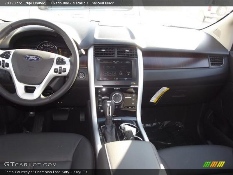 Tuxedo Black Metallic / Charcoal Black 2012 Ford Edge Limited