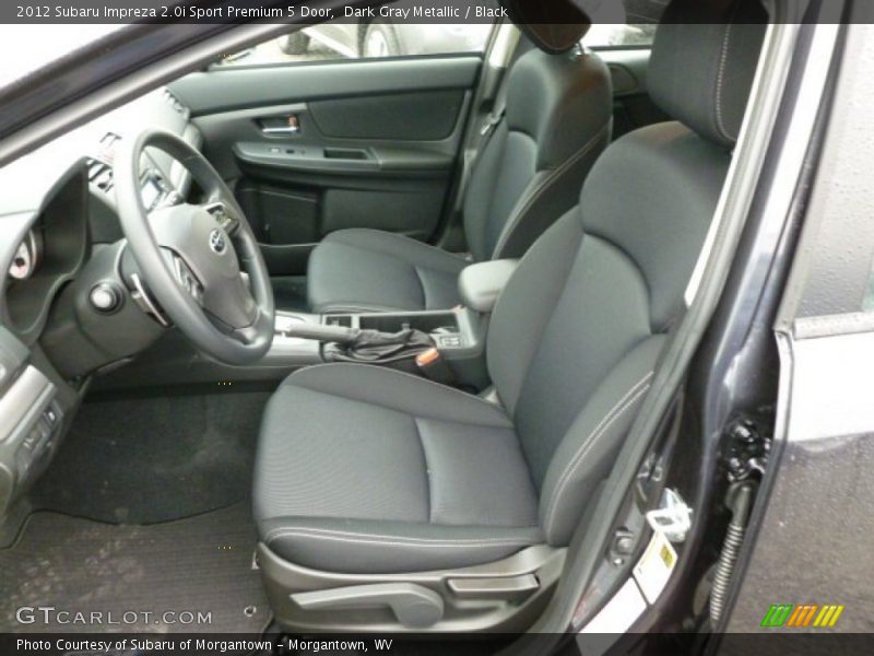 Front Seat of 2012 Impreza 2.0i Sport Premium 5 Door