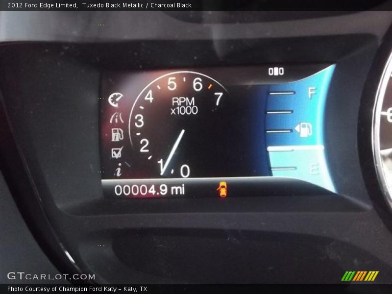 Tuxedo Black Metallic / Charcoal Black 2012 Ford Edge Limited