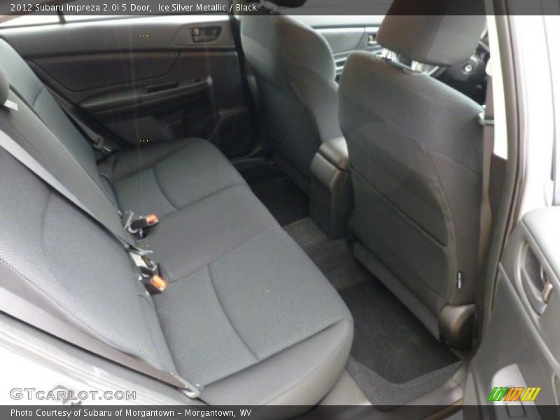 Ice Silver Metallic / Black 2012 Subaru Impreza 2.0i 5 Door