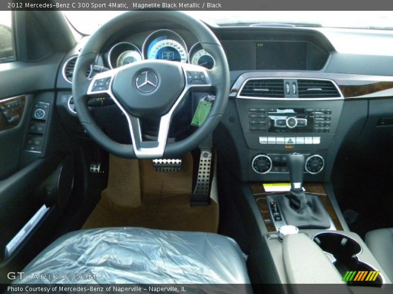 Magnetite Black Metallic / Black 2012 Mercedes-Benz C 300 Sport 4Matic