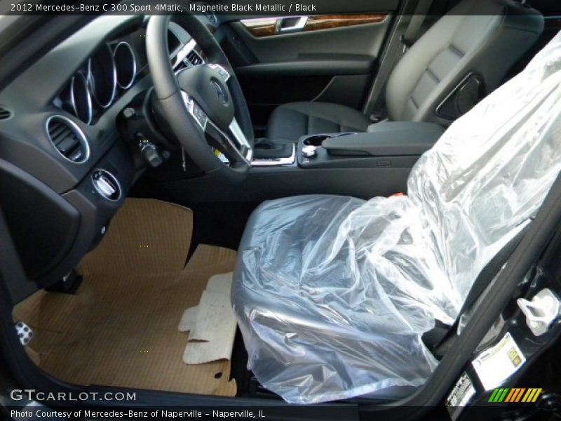 Magnetite Black Metallic / Black 2012 Mercedes-Benz C 300 Sport 4Matic