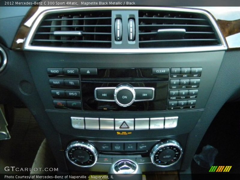 Magnetite Black Metallic / Black 2012 Mercedes-Benz C 300 Sport 4Matic