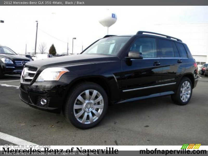 Black / Black 2012 Mercedes-Benz GLK 350 4Matic