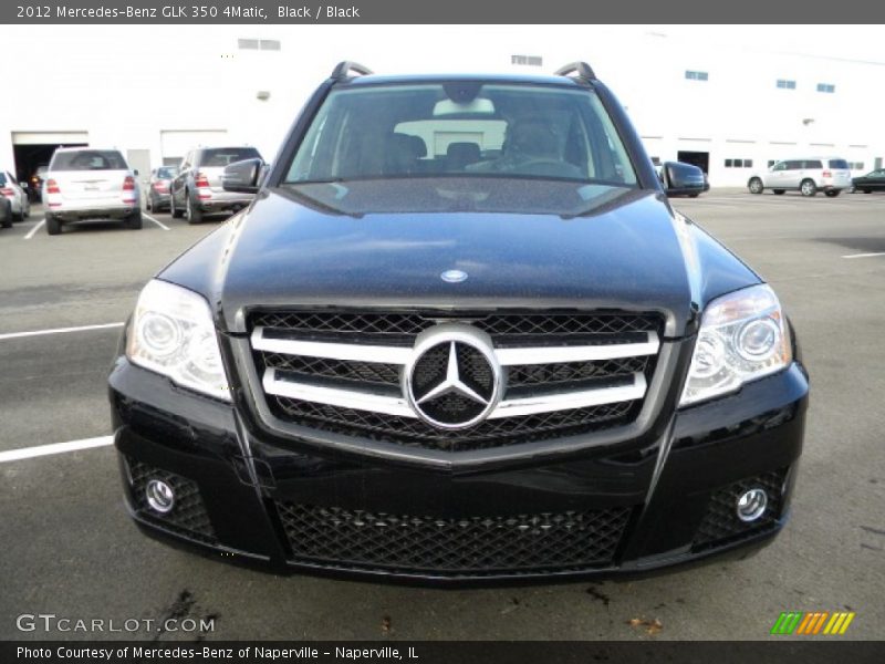 Black / Black 2012 Mercedes-Benz GLK 350 4Matic