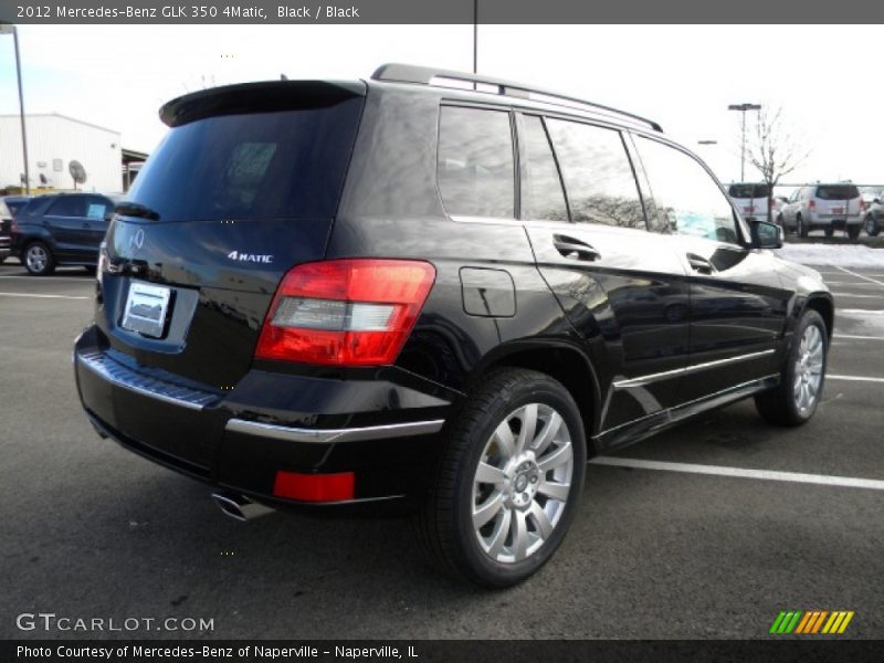 Black / Black 2012 Mercedes-Benz GLK 350 4Matic