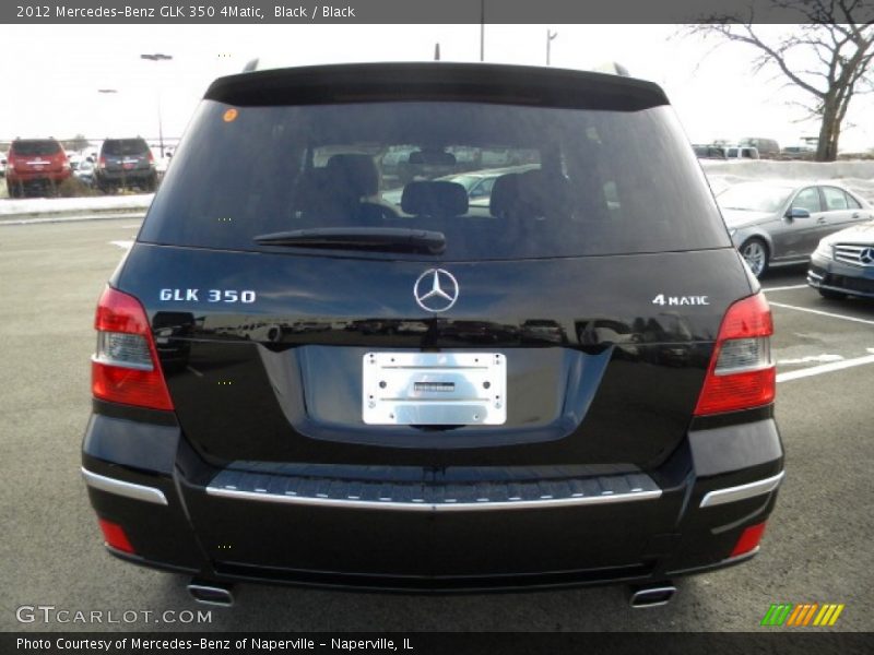 Black / Black 2012 Mercedes-Benz GLK 350 4Matic
