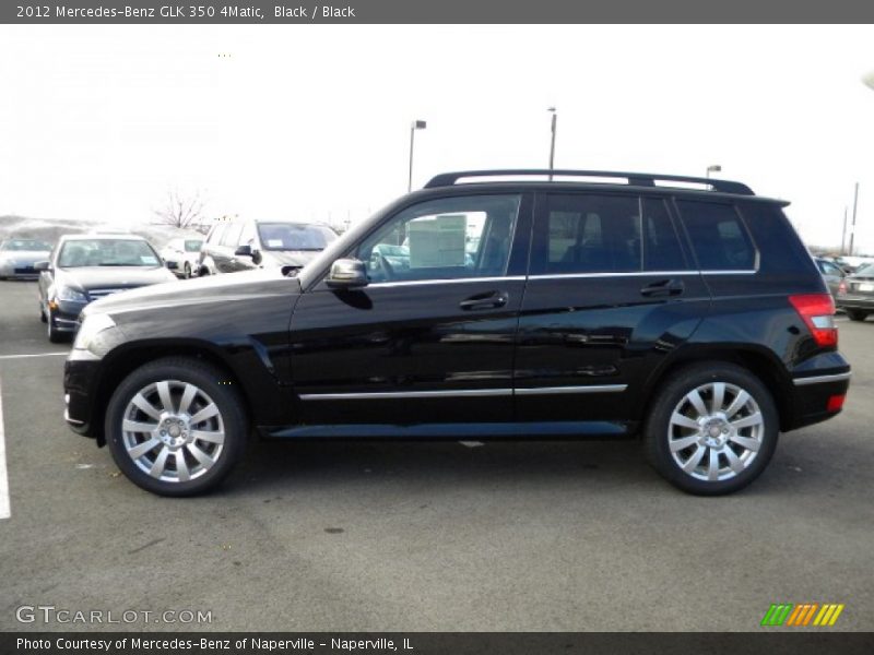 Black / Black 2012 Mercedes-Benz GLK 350 4Matic