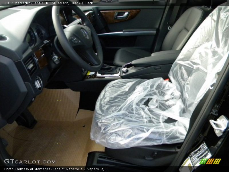 Black / Black 2012 Mercedes-Benz GLK 350 4Matic