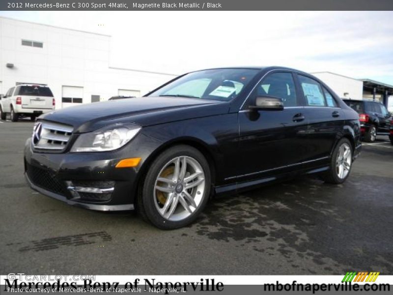 Magnetite Black Metallic / Black 2012 Mercedes-Benz C 300 Sport 4Matic
