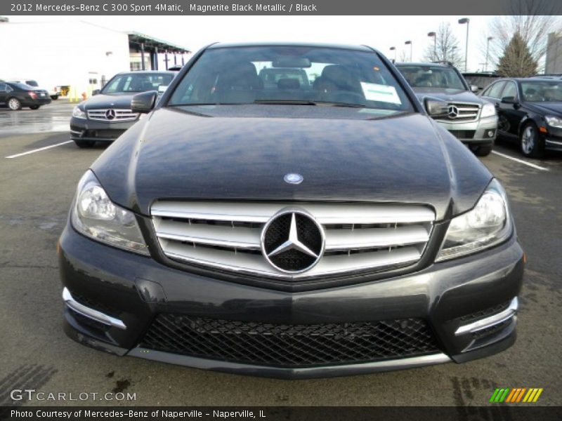 Magnetite Black Metallic / Black 2012 Mercedes-Benz C 300 Sport 4Matic