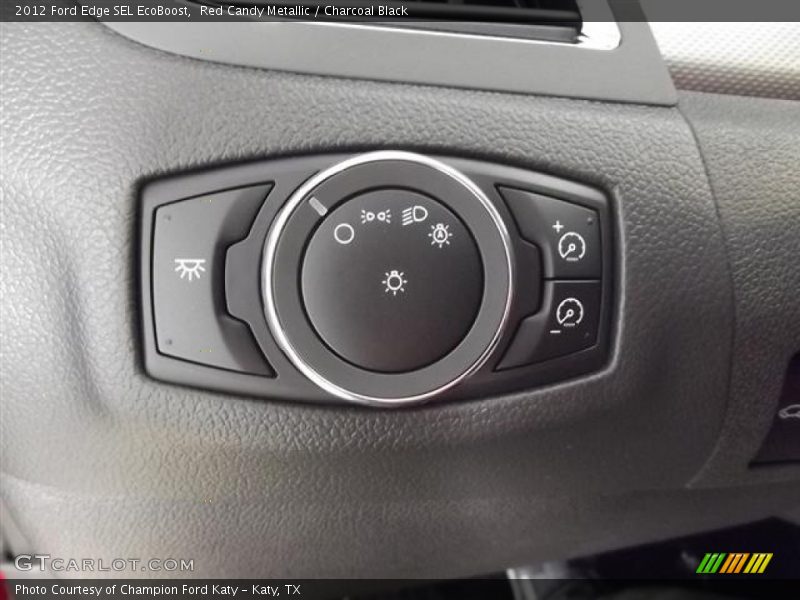 Red Candy Metallic / Charcoal Black 2012 Ford Edge SEL EcoBoost