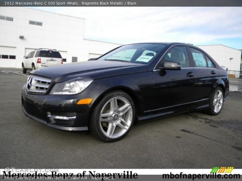 Magnetite Black Metallic / Black 2012 Mercedes-Benz C 300 Sport 4Matic