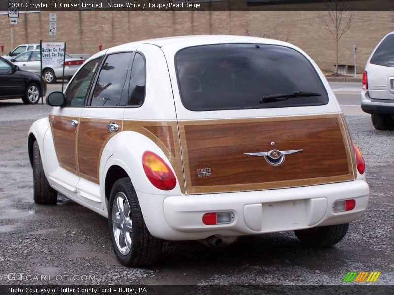 Stone White / Taupe/Pearl Beige 2003 Chrysler PT Cruiser Limited