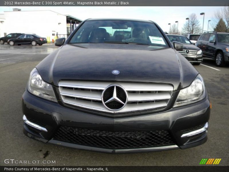 Magnetite Black Metallic / Black 2012 Mercedes-Benz C 300 Sport 4Matic