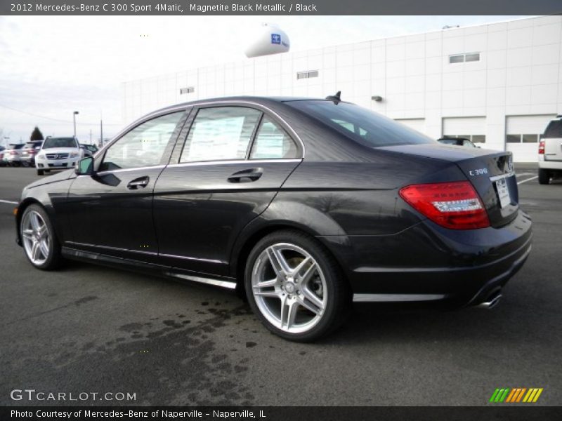 Magnetite Black Metallic / Black 2012 Mercedes-Benz C 300 Sport 4Matic