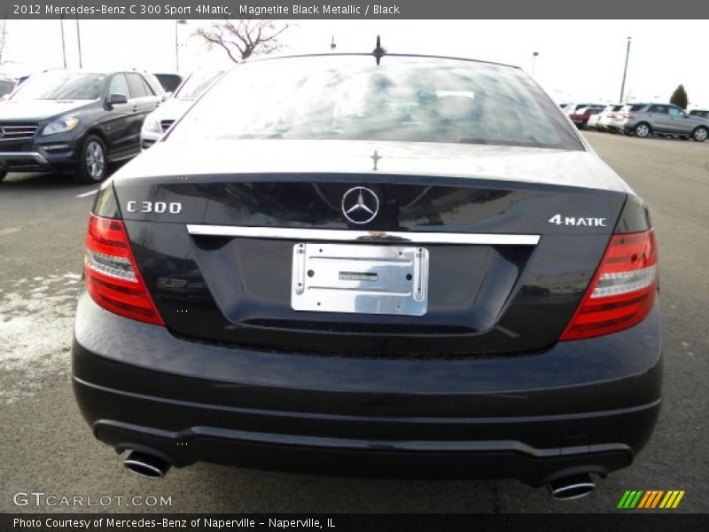 Magnetite Black Metallic / Black 2012 Mercedes-Benz C 300 Sport 4Matic