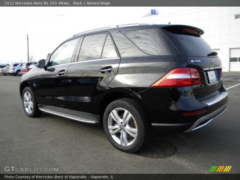Black / Almond Beige 2012 Mercedes-Benz ML 350 4Matic