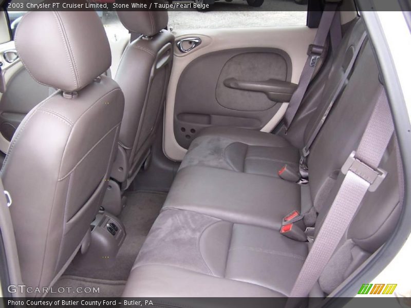 Stone White / Taupe/Pearl Beige 2003 Chrysler PT Cruiser Limited