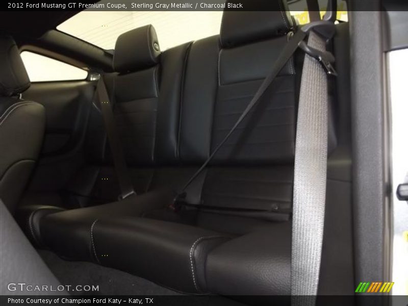 Sterling Gray Metallic / Charcoal Black 2012 Ford Mustang GT Premium Coupe