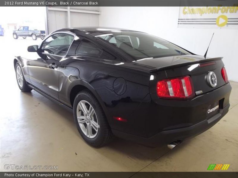 Black / Charcoal Black 2012 Ford Mustang V6 Coupe