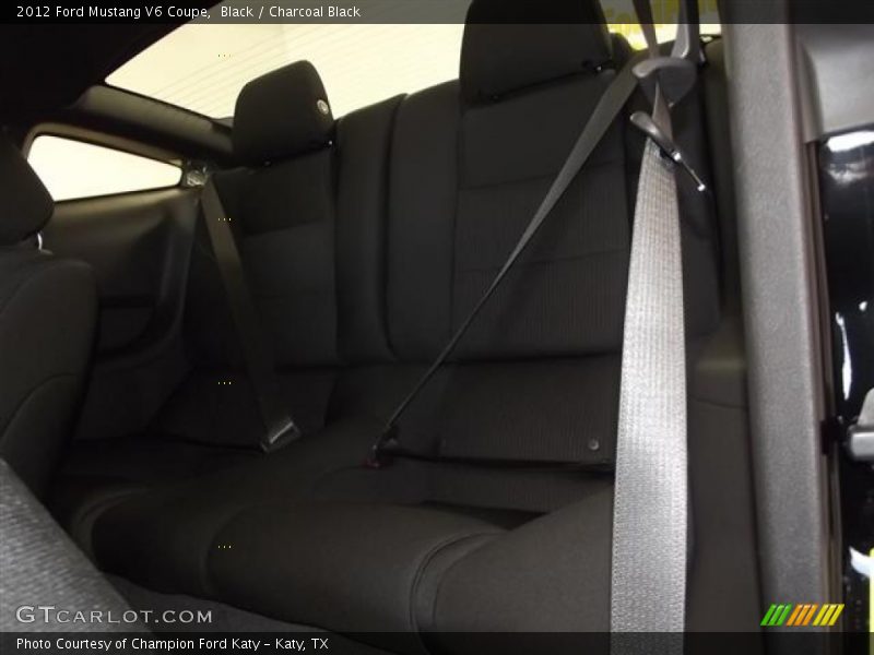 Black / Charcoal Black 2012 Ford Mustang V6 Coupe