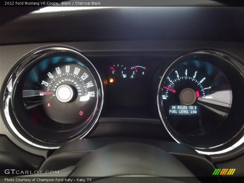 Black / Charcoal Black 2012 Ford Mustang V6 Coupe