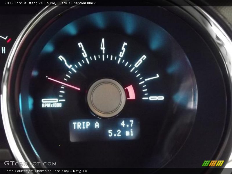 Black / Charcoal Black 2012 Ford Mustang V6 Coupe