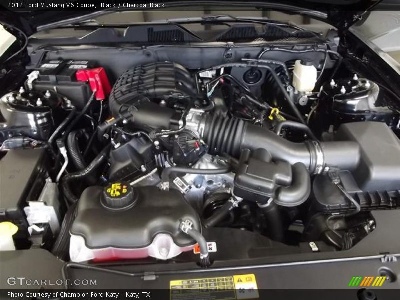 Black / Charcoal Black 2012 Ford Mustang V6 Coupe