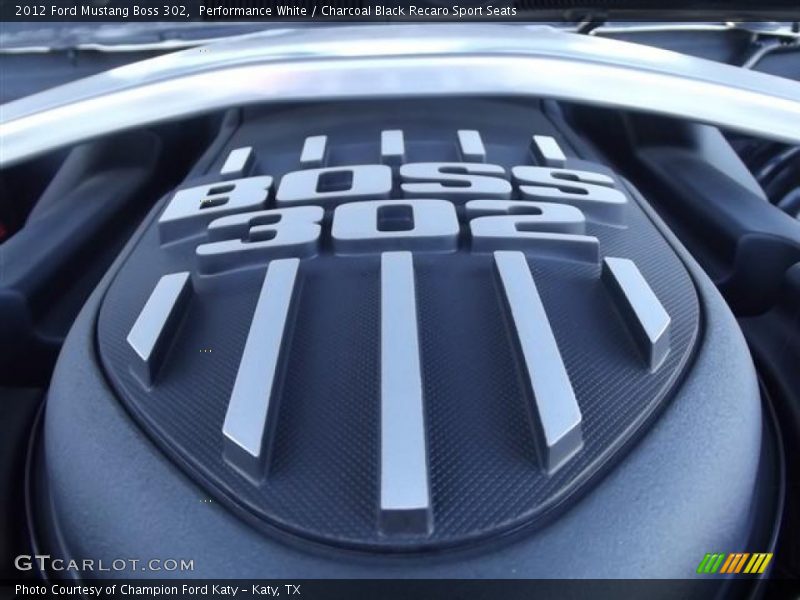  2012 Mustang Boss 302 Engine - 5.0 Liter Hi-Po DOHC 32-Valve Ti-VCT V8