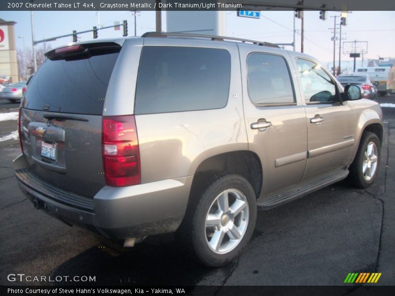 Graystone Metallic / Dark Titanium/Light Titanium 2007 Chevrolet Tahoe LT 4x4