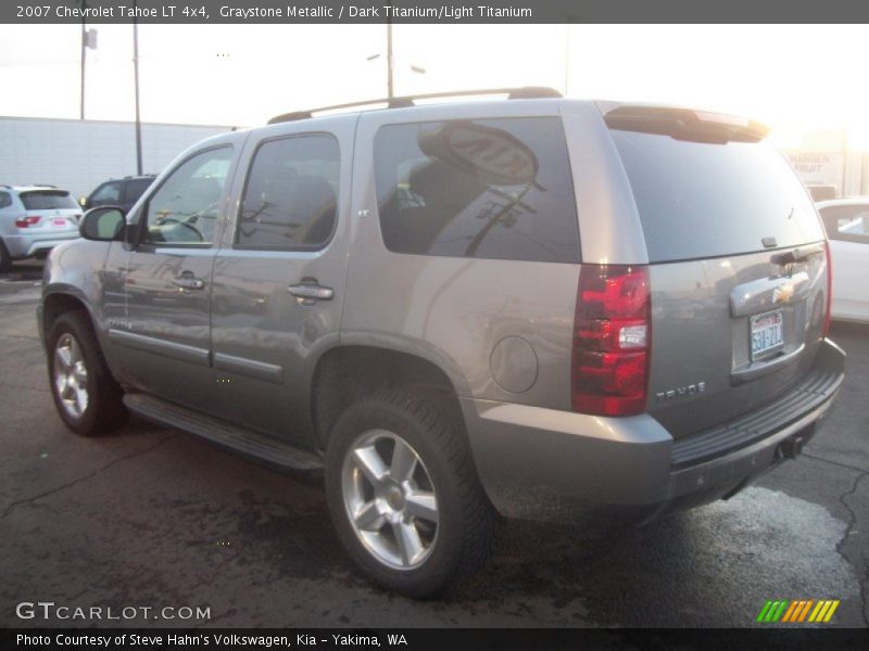 Graystone Metallic / Dark Titanium/Light Titanium 2007 Chevrolet Tahoe LT 4x4