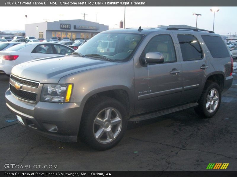 Graystone Metallic / Dark Titanium/Light Titanium 2007 Chevrolet Tahoe LT 4x4