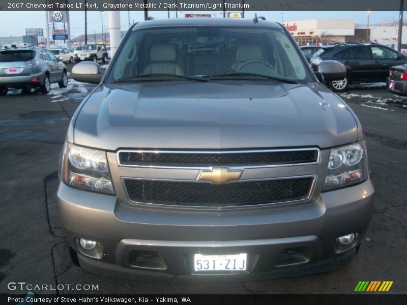 Graystone Metallic / Dark Titanium/Light Titanium 2007 Chevrolet Tahoe LT 4x4