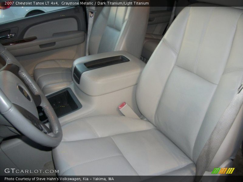 Graystone Metallic / Dark Titanium/Light Titanium 2007 Chevrolet Tahoe LT 4x4
