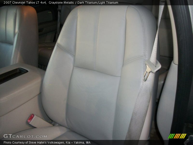 Graystone Metallic / Dark Titanium/Light Titanium 2007 Chevrolet Tahoe LT 4x4