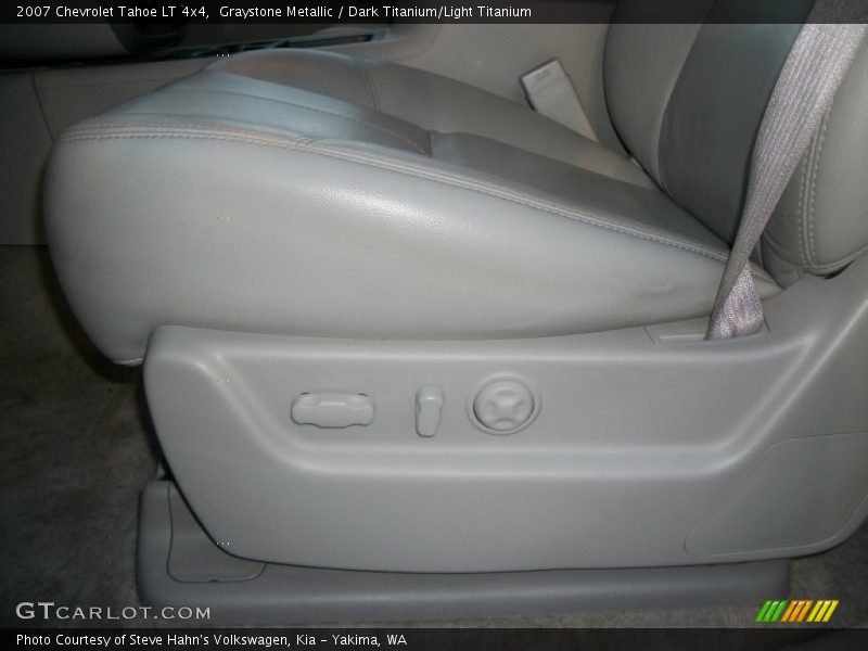 Graystone Metallic / Dark Titanium/Light Titanium 2007 Chevrolet Tahoe LT 4x4