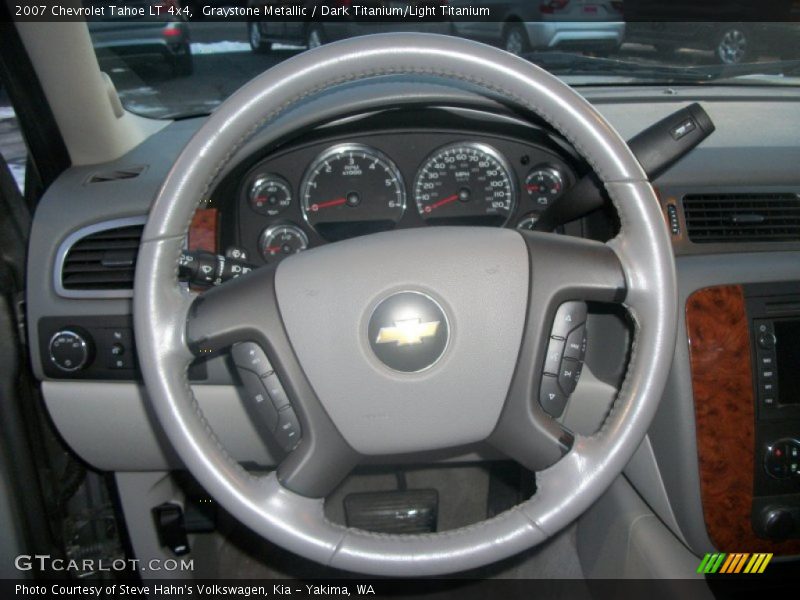 Graystone Metallic / Dark Titanium/Light Titanium 2007 Chevrolet Tahoe LT 4x4