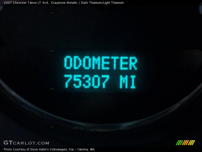 Graystone Metallic / Dark Titanium/Light Titanium 2007 Chevrolet Tahoe LT 4x4