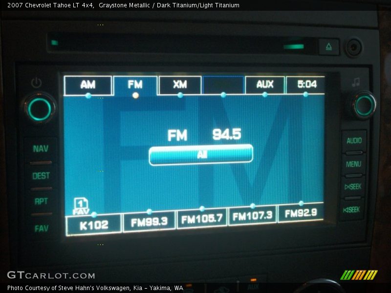 Graystone Metallic / Dark Titanium/Light Titanium 2007 Chevrolet Tahoe LT 4x4