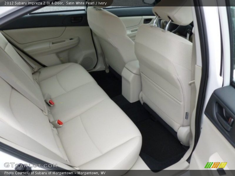 2012 Impreza 2.0i 4 Door Ivory Interior