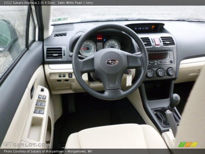 2012 Impreza 2.0i 4 Door Ivory Interior