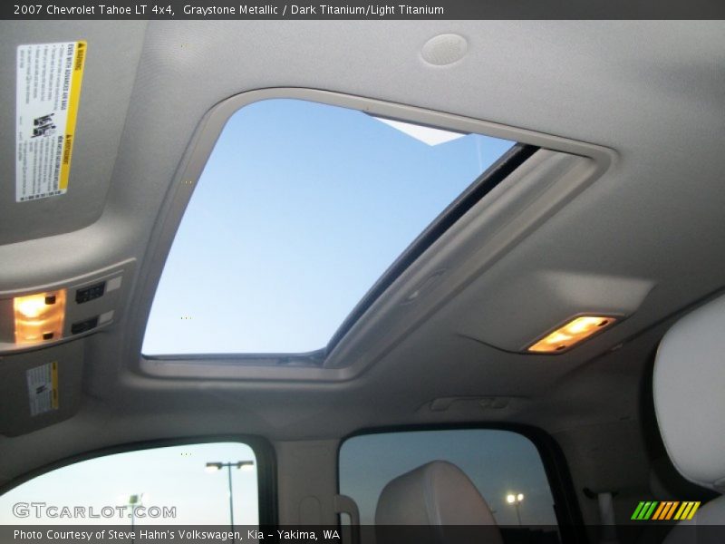 Graystone Metallic / Dark Titanium/Light Titanium 2007 Chevrolet Tahoe LT 4x4