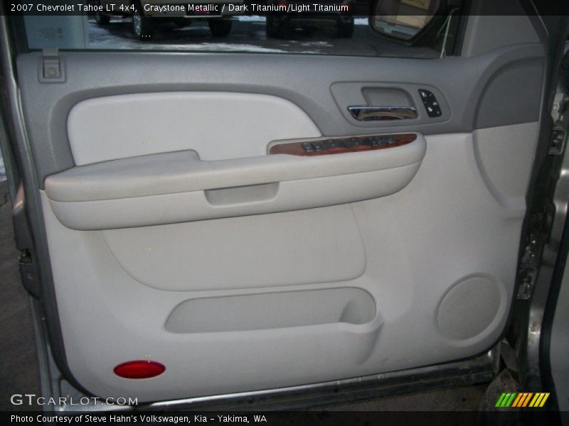 Graystone Metallic / Dark Titanium/Light Titanium 2007 Chevrolet Tahoe LT 4x4